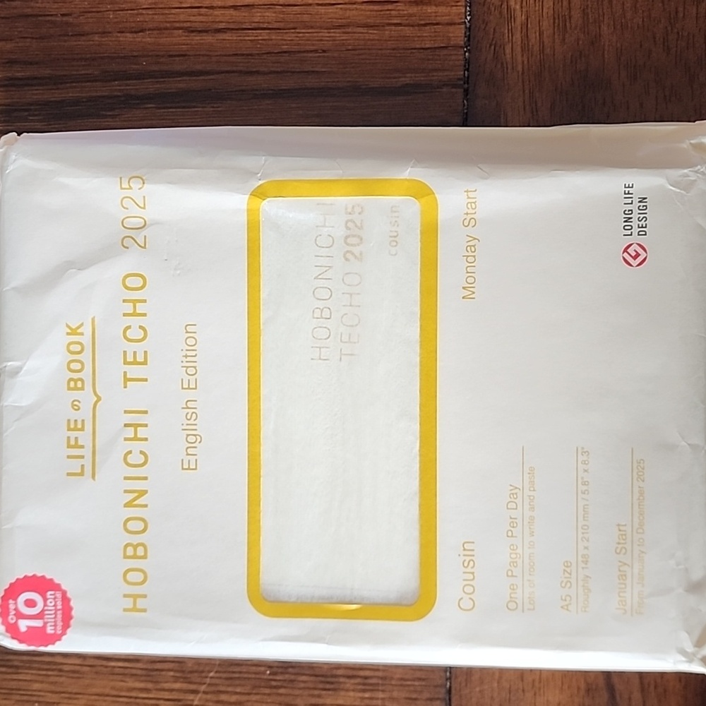 Hobonichi Techo 2025 Cousin Planner